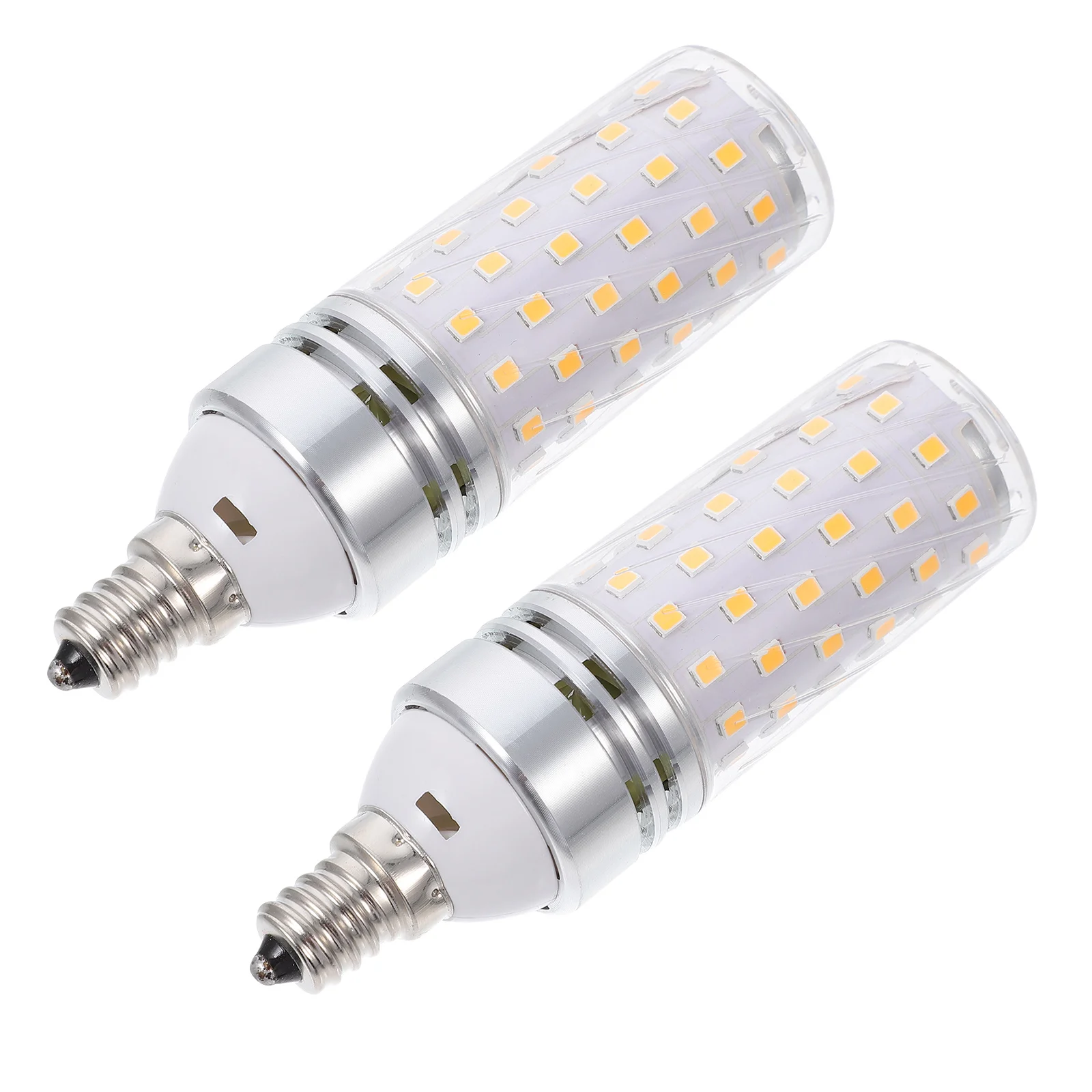 2Pcs Home LED Light Bulb E12 2- Efficient Safe Lighting Bulb for Living Room Bedroom Fixture Installation