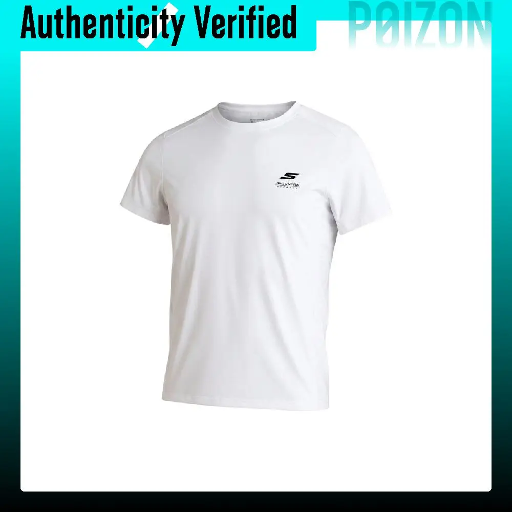 Skechers Quick-Dry T-Shirts Unisex Crew Neck Thin Straight Fit S6126011-2