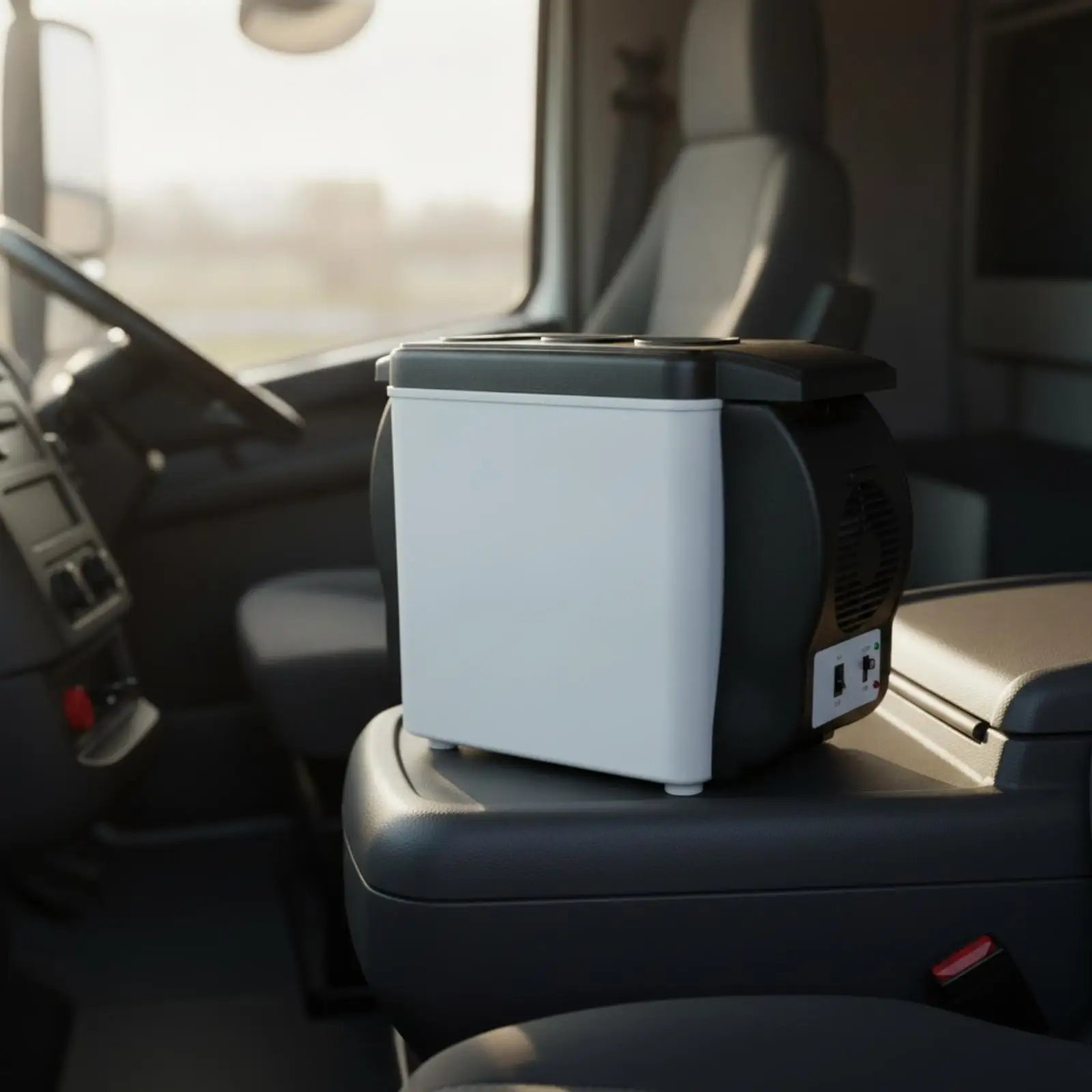 Car Fridge Portable 6 Liter Mini Cooler Warmer Box 12V DC Refrigerator for Camping Road Trip Picnic Car Travel Gear