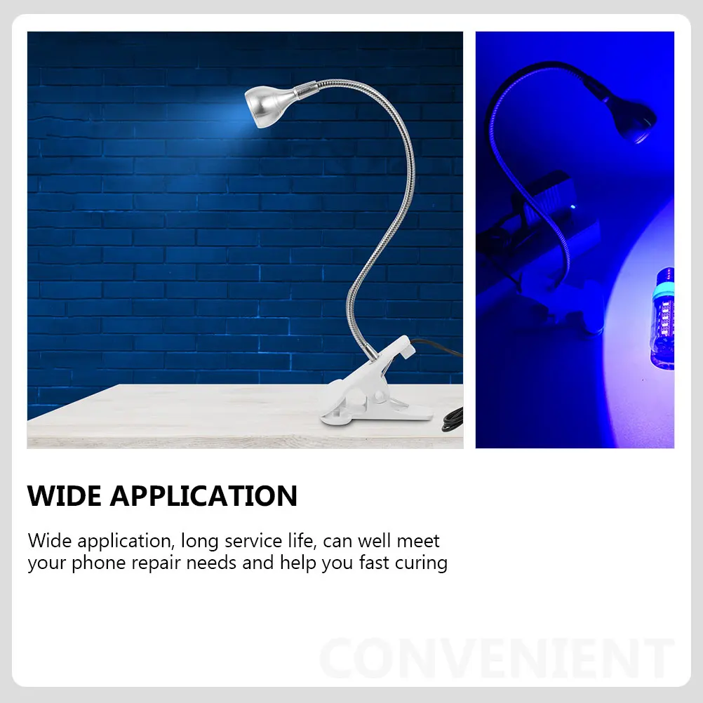 

Professional Uv Curing Lamp Dryer For Gel Nails Repairing Glue Drying Fluorescent Detection Portable Test Light Nail Art Curing