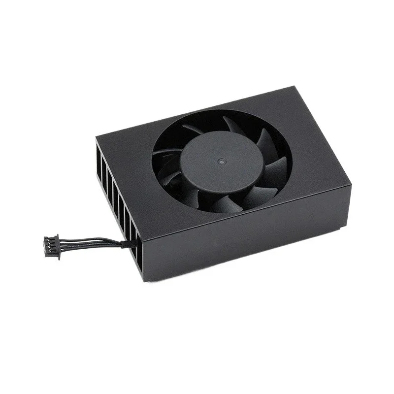 

Xavier NX aluminum alloy heat sink, built-in PWM variable speed fan heat sink DC 5V