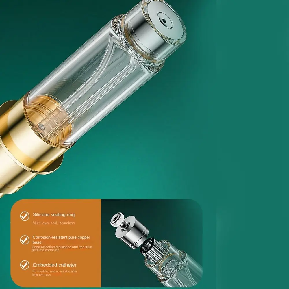 Mini bottiglia riempita con fondo profumato Atomizzatore autopompante Flacone spray da 5 ml Atomizzatore a nebbia fine da 5 ml / 10 ml Regalo