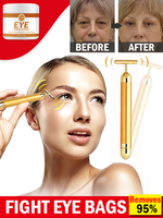 Electric facial massager vibration eye beauty pen eye dark circles eye bags anti-wrinkles face and neck beauty device