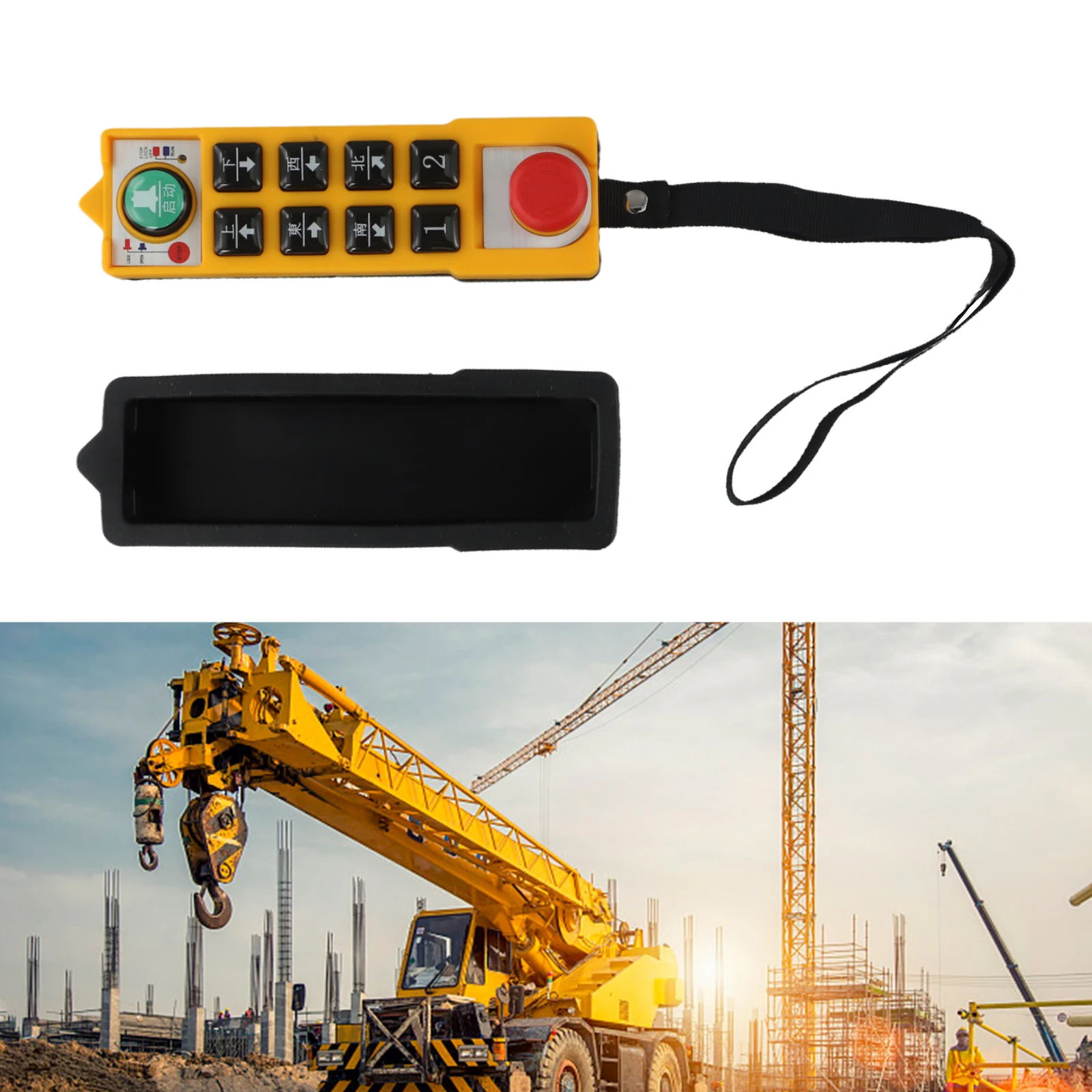 Coal Mining Equipment Acid And Oil Resistant Industrial Remote Control Electric Hoist MHz Transmission Frequency