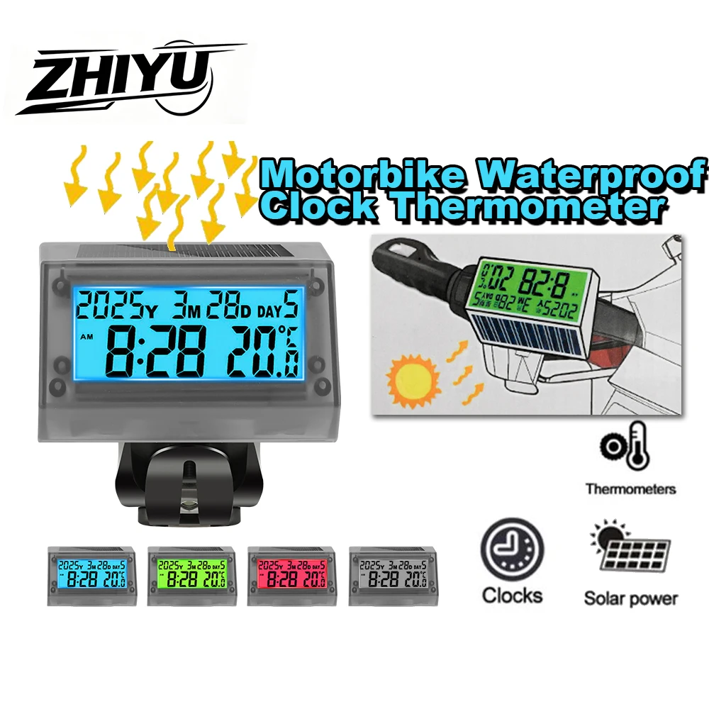 Digital Clock For Bike - Cartoka