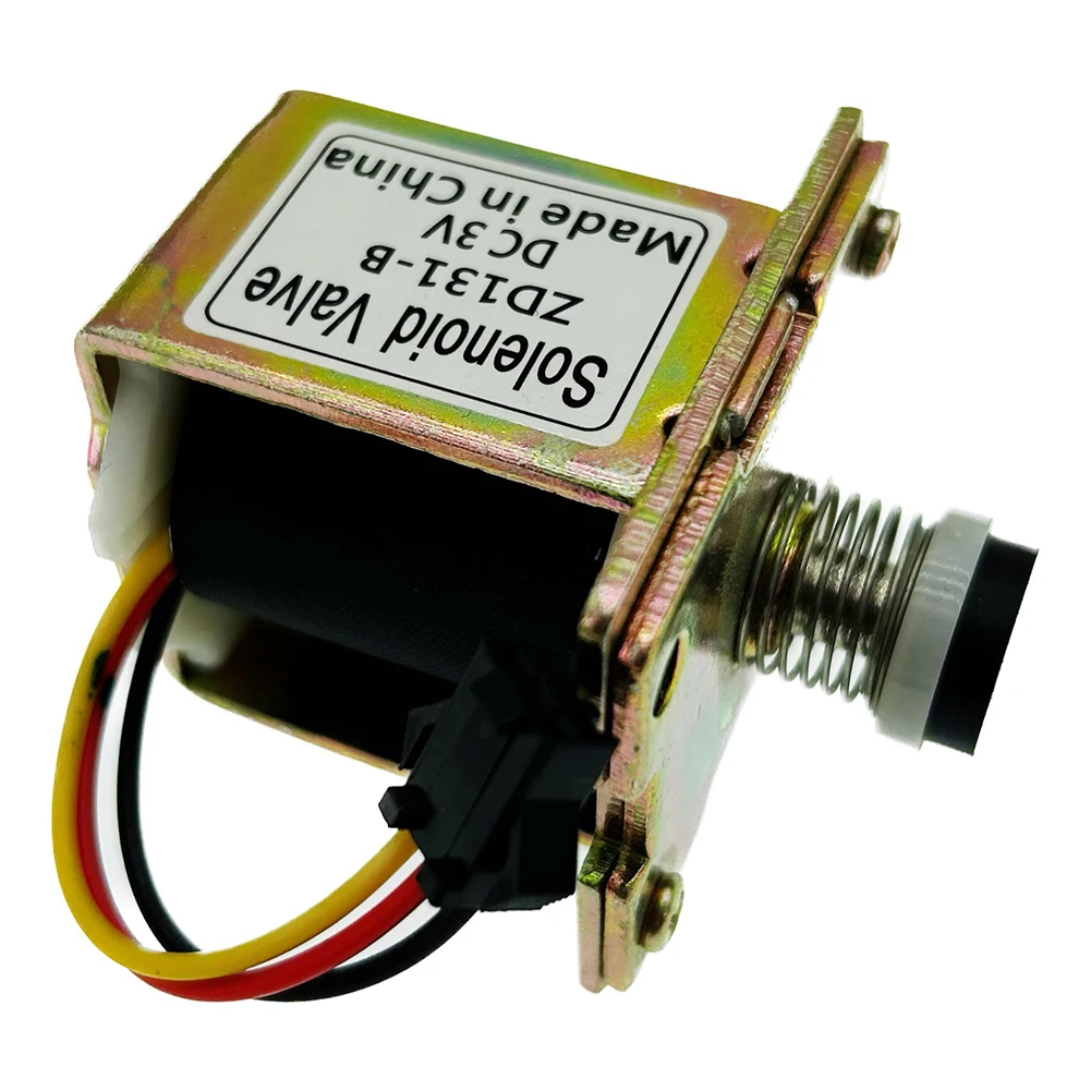 For 3V Priming Solenoid Valve Coil ZD131B With 14mm Rubber Tip For Gas Stove Water Electrical Equipment Supplies