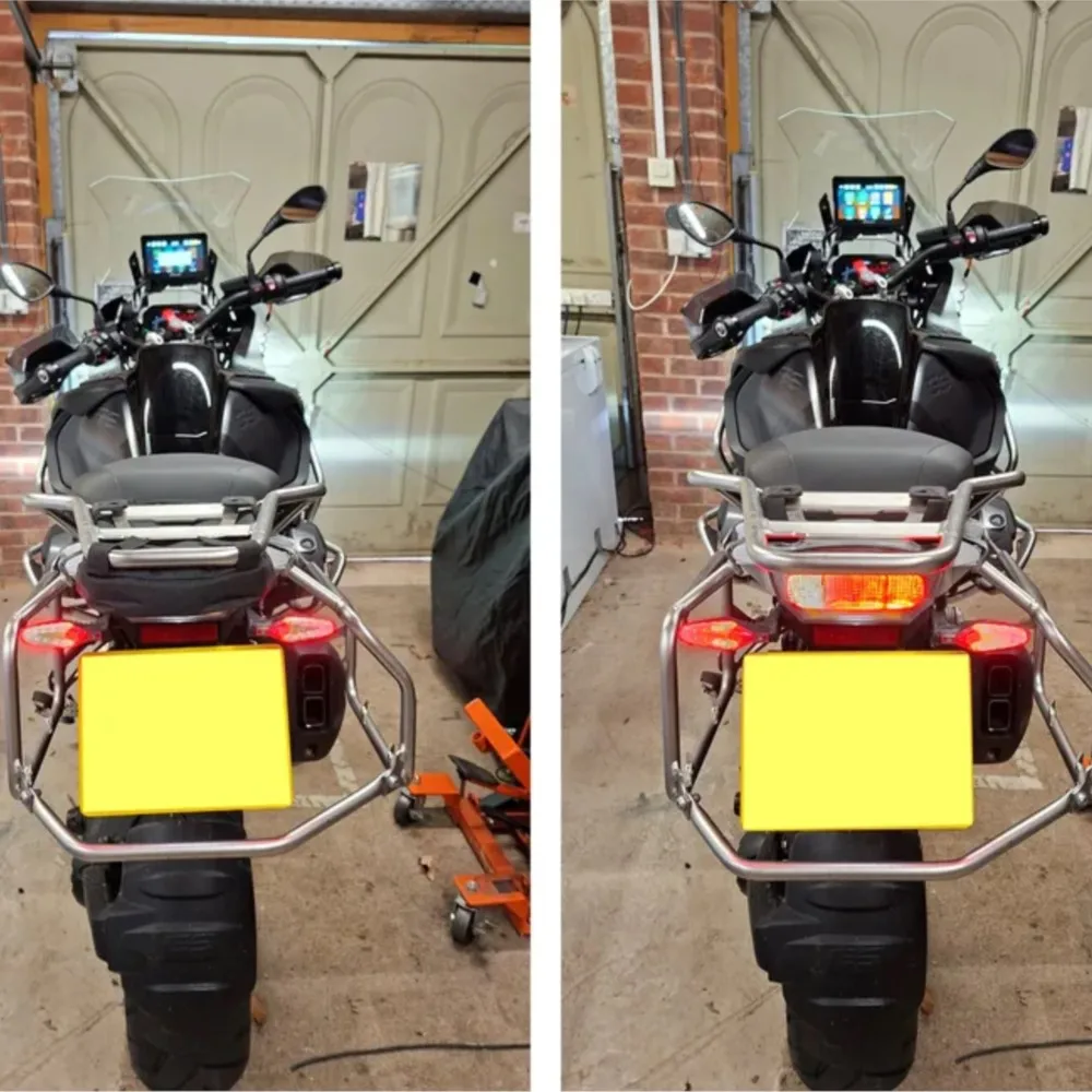 Waterproof Rear Frame Bag Motorcycle Storage Bag For BMW R1200GS LC ADV R1250GS Adventure R 1200 GS R1 Mobile Phone Tool Bag