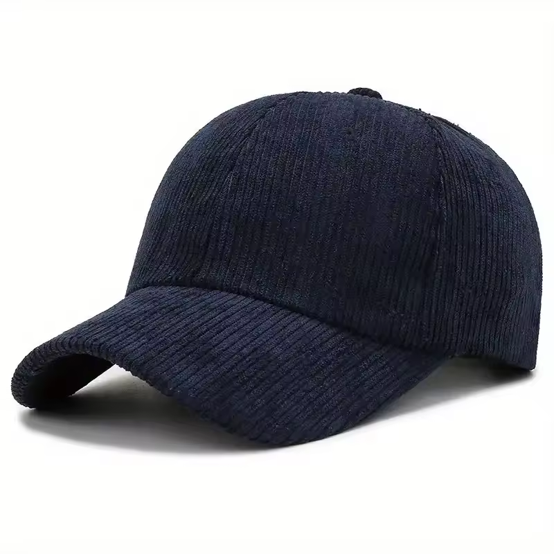 Corduroy Hat, Strapback Cap, SnapBack Hat, Baseball Hat, Solid Colour Summer Hat, Beach Unisex Hats For Men Women, Dad Hats, Vin