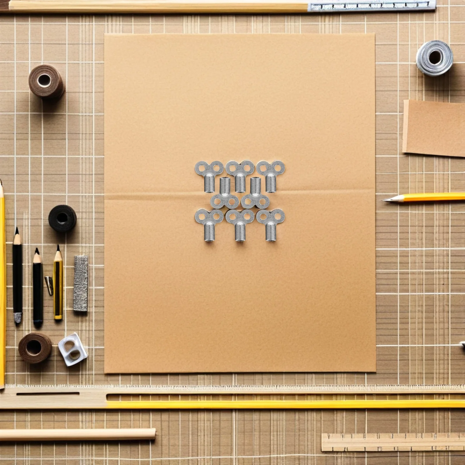 

8Pcs Radiator Keys Zinc Alloy Universal Radiator Air Keys for Bleeding Radiators Portable Sturdy Plumbers Utility Key