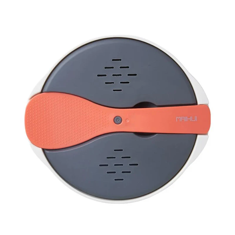 فرن الميكروويف جهاز بخار الأرز المخصص بسعة كبيرة وملعقة أرز حساء ساخن صندوق غداء للطبخ صندوق أرز ساخن #3