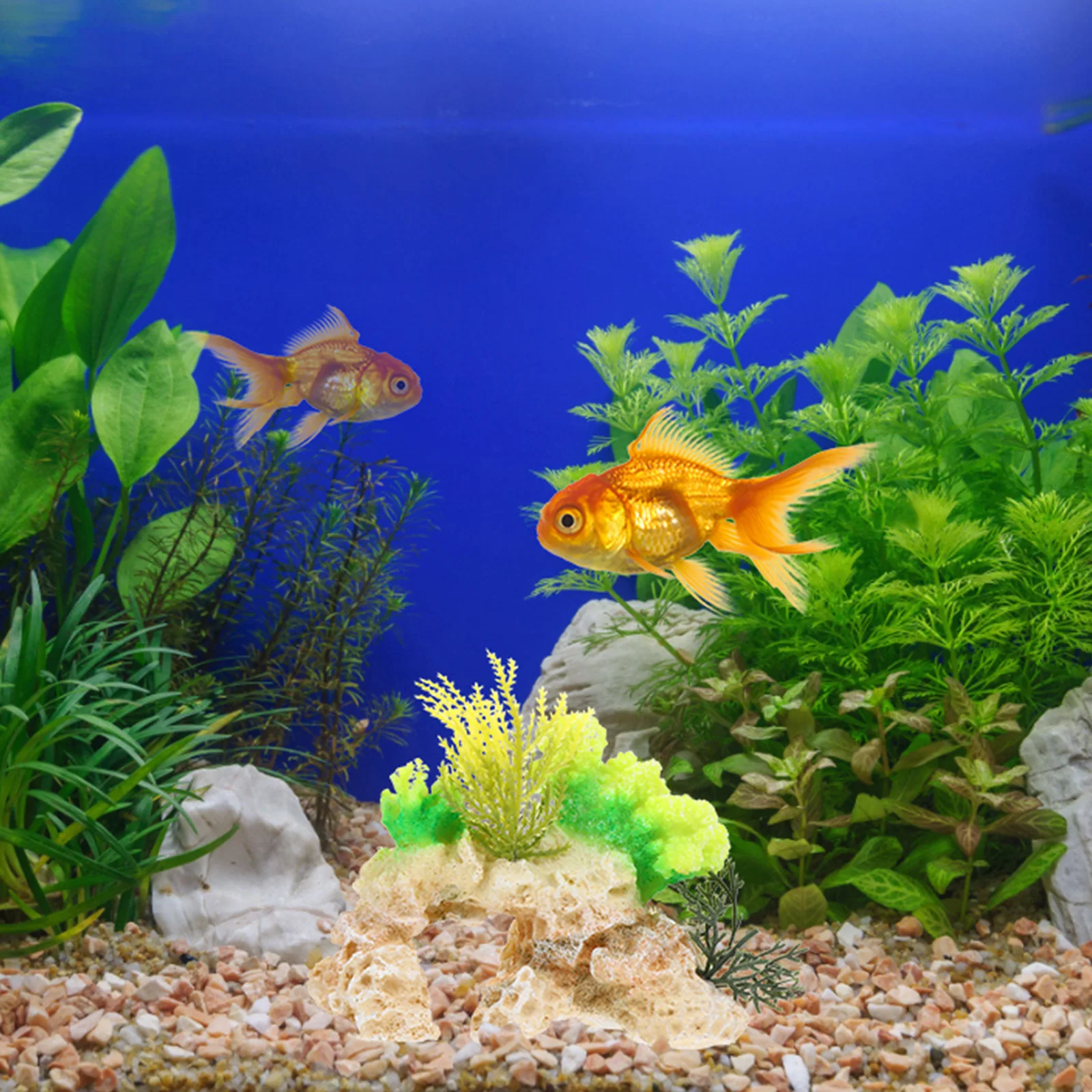 

Small Coral Fish Tank Decor Resin Artificial Coral Aquarium Ornament For Home Pond Landscape Decoration Pets Accessories