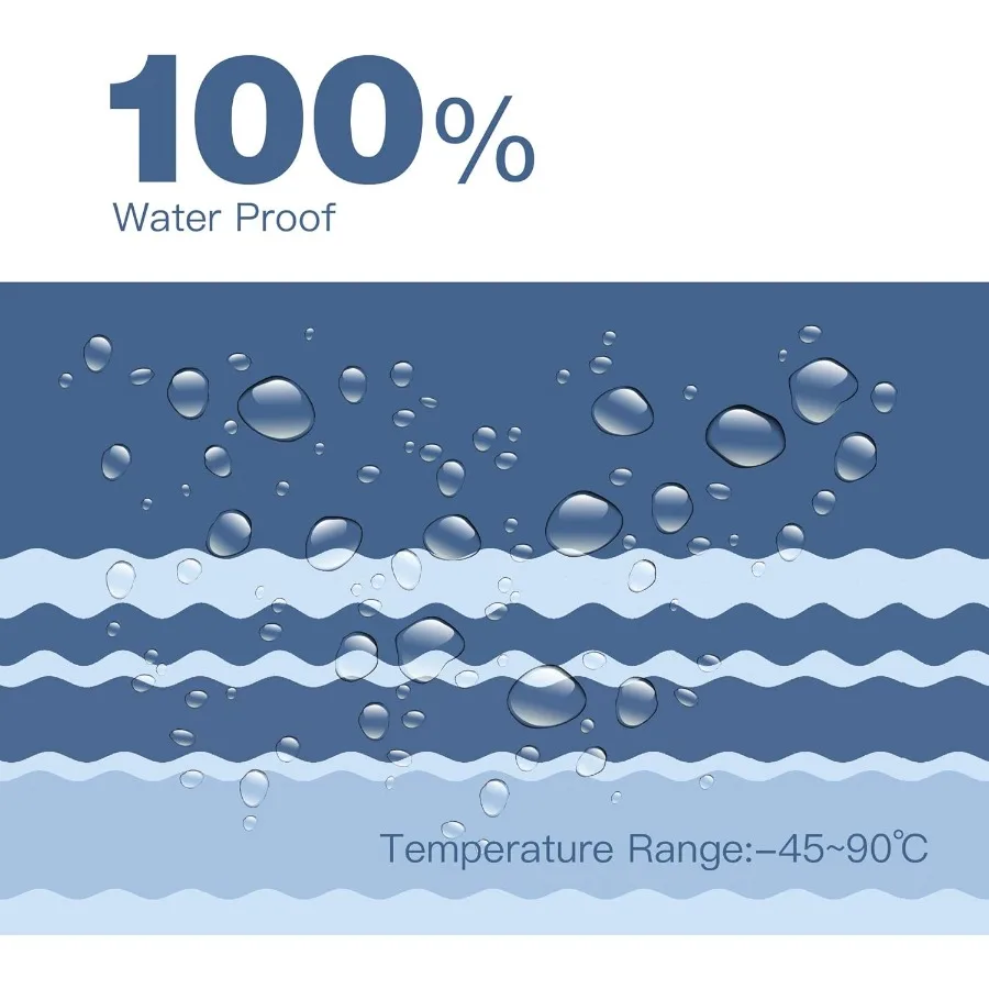 Durable Vinyl Roller Tube for RV Van SUV Patio Awning Replacement in Blue Strip Ideal for Camping Outdoor Shelter Vehicle Prote