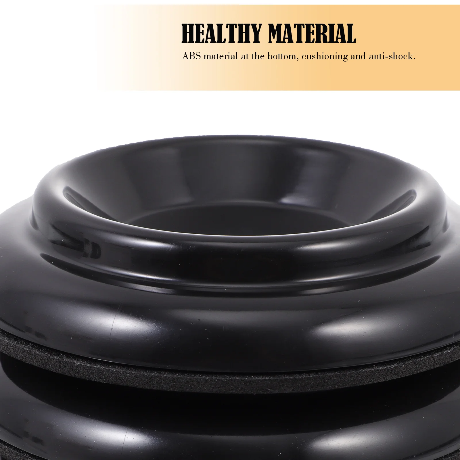 4 قطعة منصات القدم البيانو الأسود عدم الانزلاق سميكة الحصير عزل الصوت البيانو المذرة وسادة الطابق حامي وسادة عزل الصوت #2