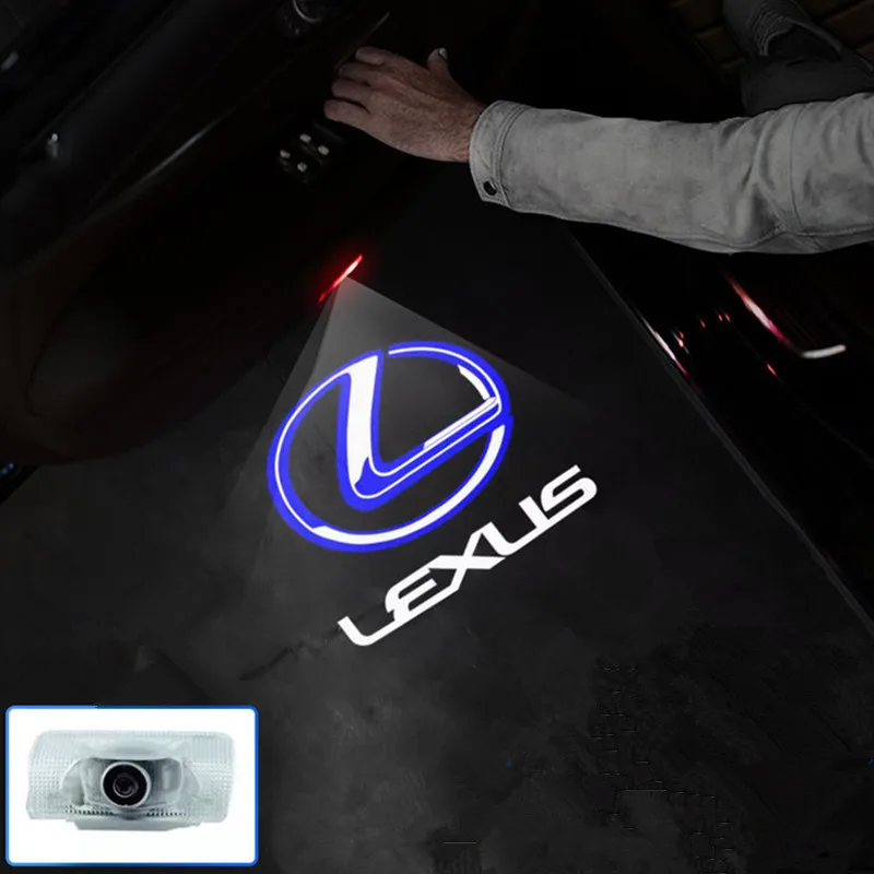 

Led Emblem Lamps Car Door Light Luces Projector For Lexus LS430 LS460 IS250 IS300 RX ES GX LS LX IS Series Car Goods Accessories