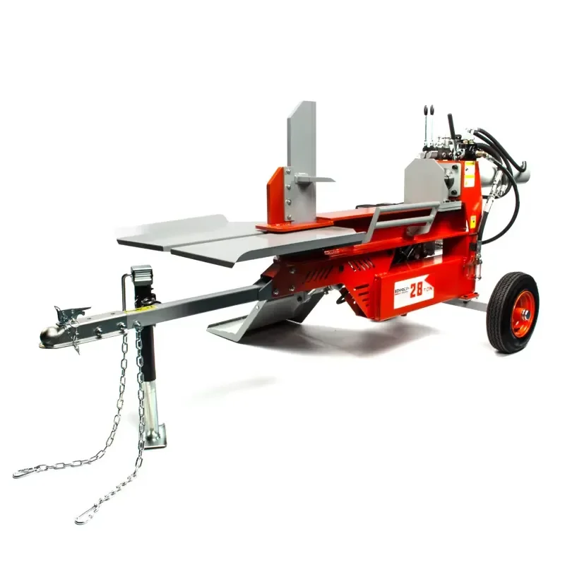 8T Electric Hydraulic Automatic Wood Cutting Machine Small Household Woodworking Engineering Rural Wood Cutting Machinery