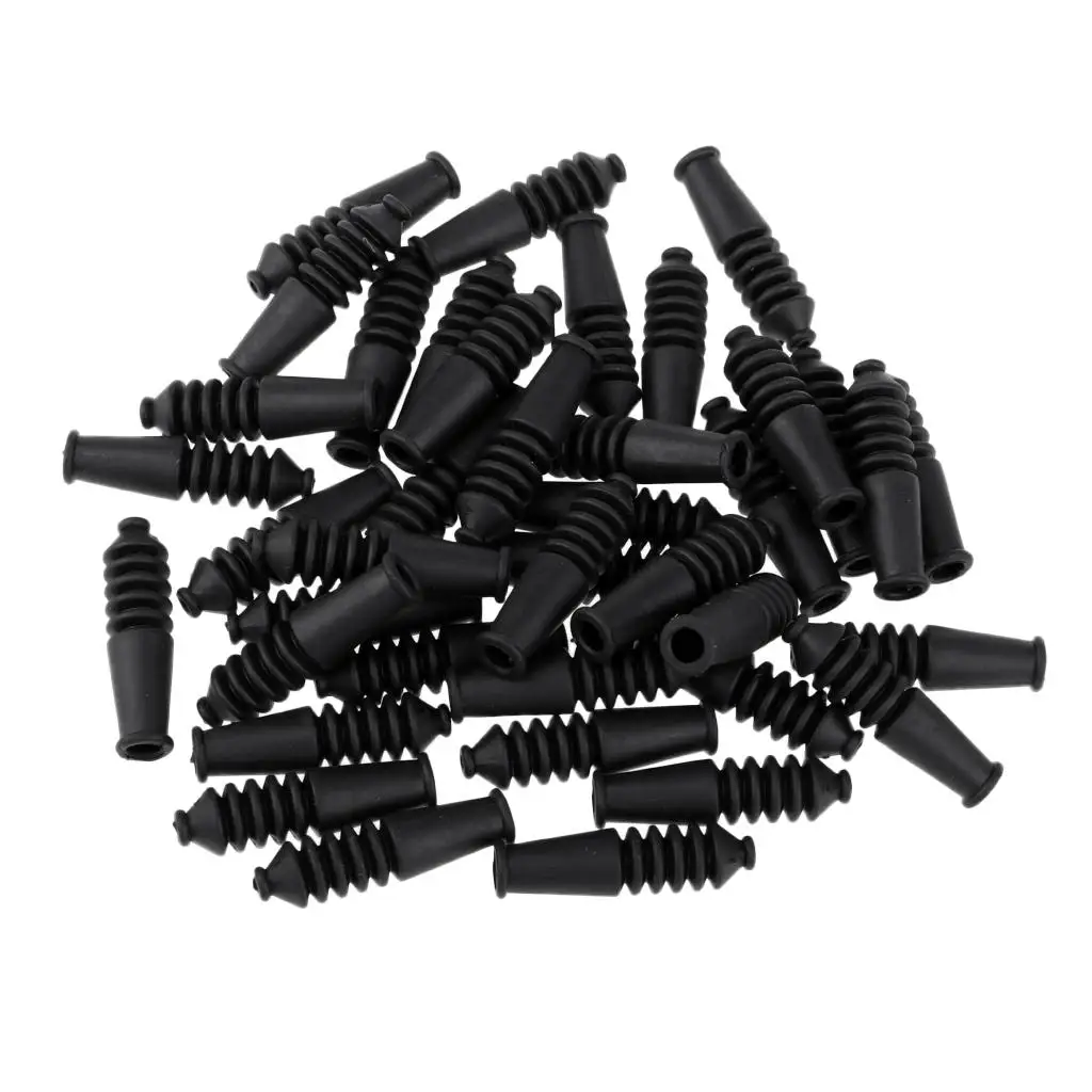 40 Pieces Rubber Brake Gear Cable End s Cap BMX MTB Road Bike