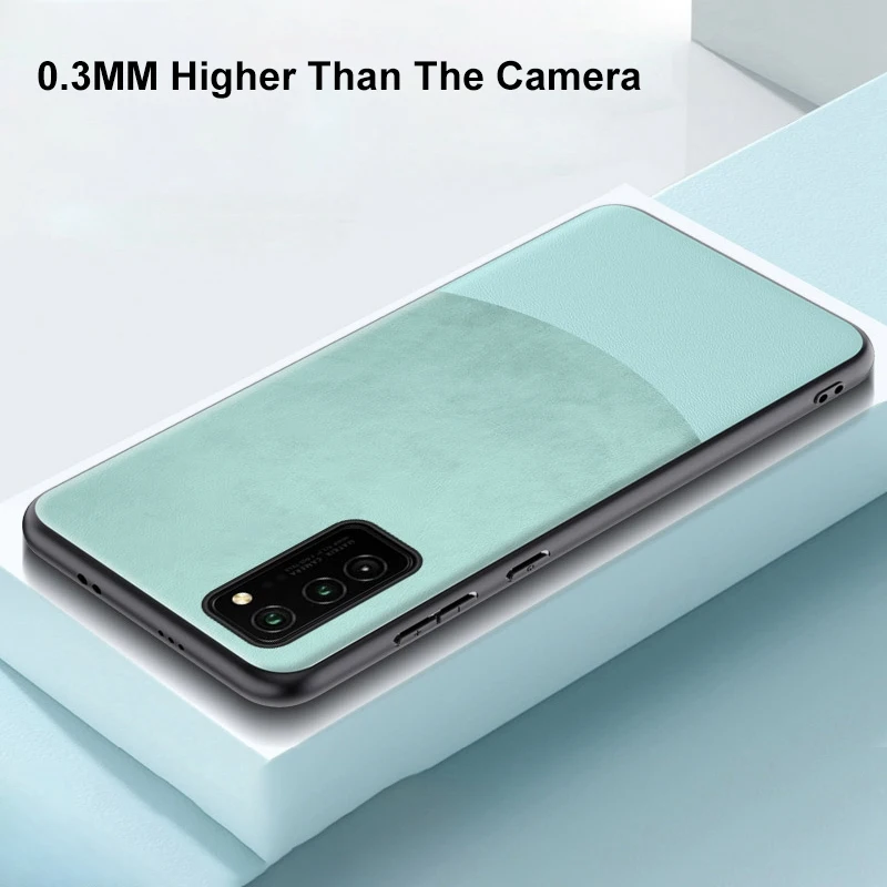 Luxury PU Leather Case For Honor View 30 Pro View30 Back Cover Silicone Shockproof Full Protection Phone Case For Honor V30 Pro