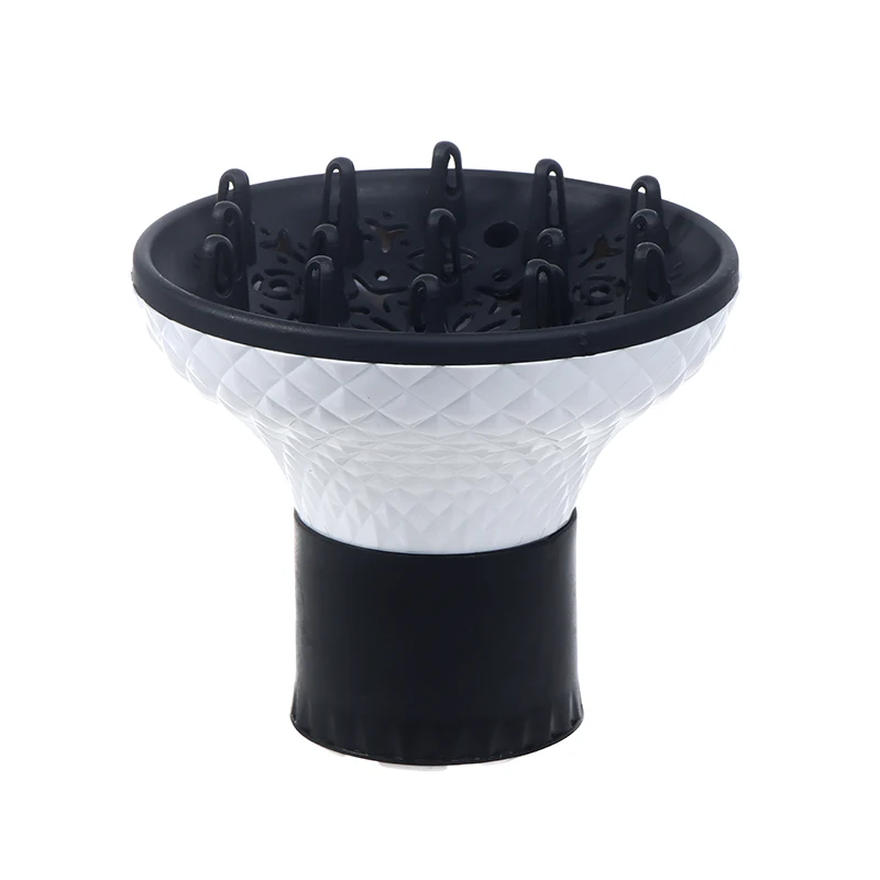 1Pc Universal Hair Dryer Diffuser For Curly Wavy Hair Blow Dryer Attachment For Dryer Nozzle Dry Hair Evenly Hair Care Tool..~