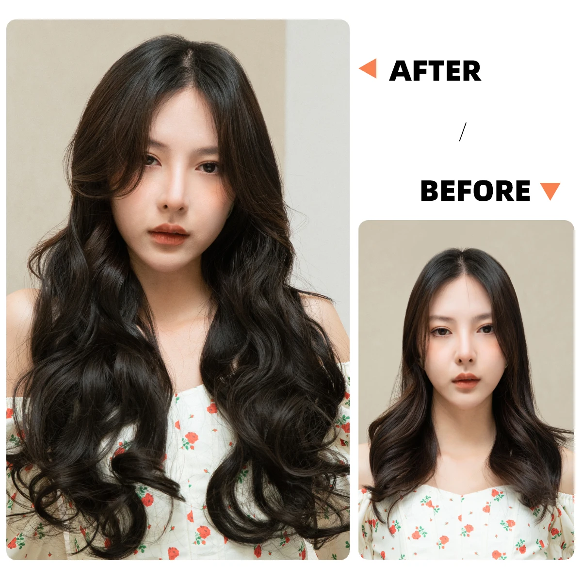 

Synthetic 3Pcs/Set Clip In Hair Extensions Long Wavy Thick Hairpieces For Women Full Head Hair Pieces Natural Fake Hairs