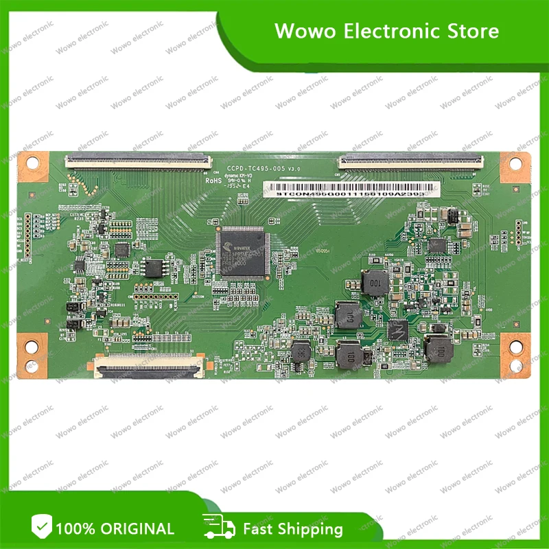 CCPD-TC495-005 V3.0 CCPD TC495-005 V3.0 STCON495C001 t-con CC500PV1D Screen logic board working good