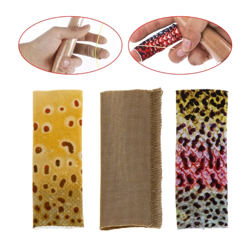 Fly Fishing Guard Finger Protector Protection Outdoor Fly Line Finger Cover Sleeces Protective Stall Hand Guard Tools 24BD