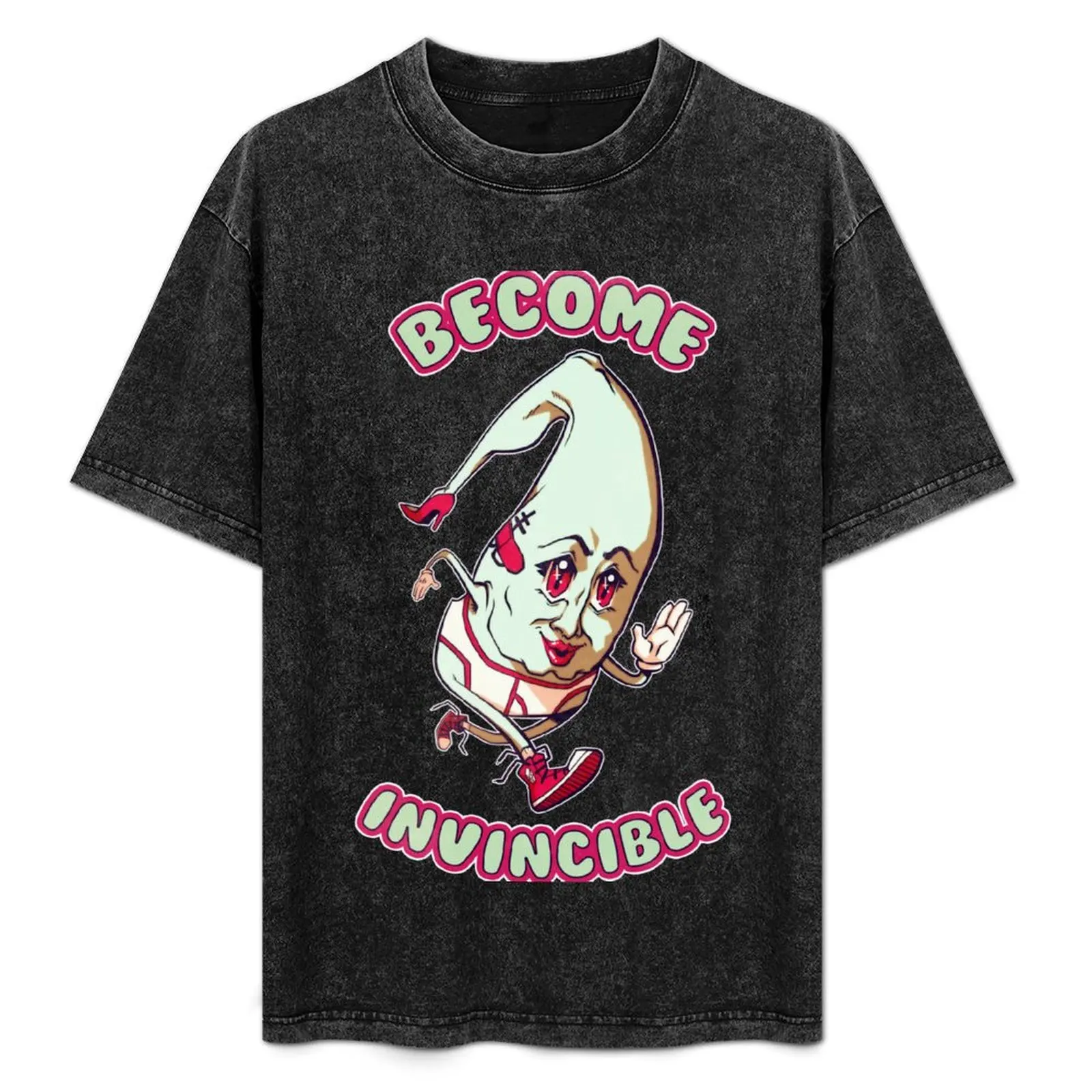 Become Invincible T-Shirt blacks anime mens graphic t-shirts