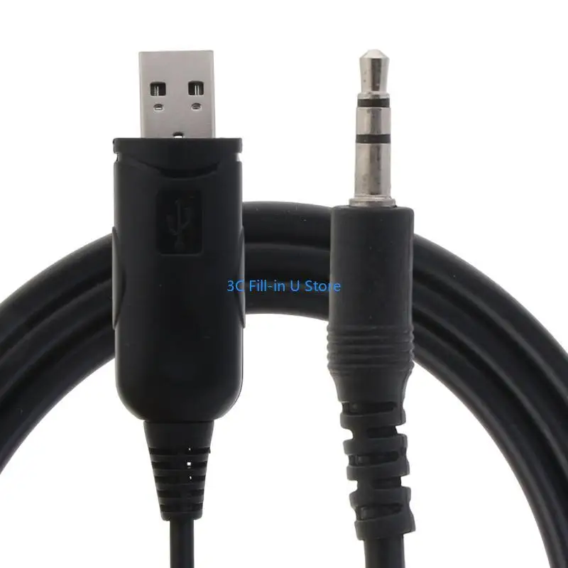G8TA 1m/3.3ft USB Programming Cable USB Programming Cord Wire Easy Connection Suitable for QYT KT8900 Two-way Radios ABS