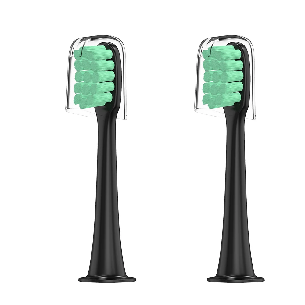 2pcs Tooth Brush Head with Cap For Xiaomi SOOCAS / SOOCARE X1 For SOOCAS Xiaomi Mijia SOOCARE X3 Electric Tooth Brush Head