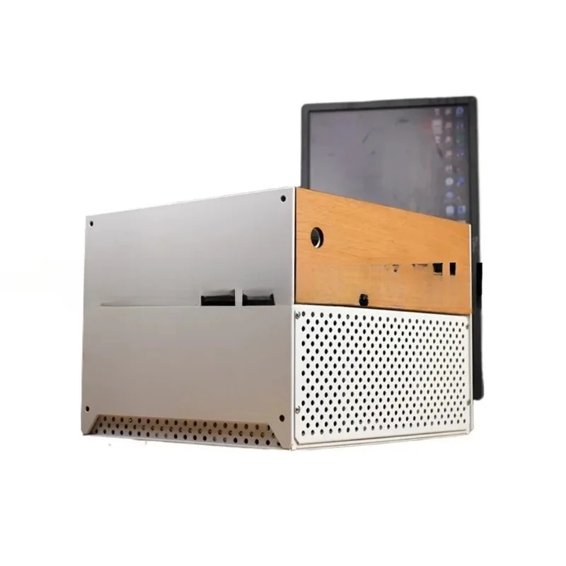 Home Storage Server Case Matx Compact Small Case Multi Hard Disk for 8-Bay NAS