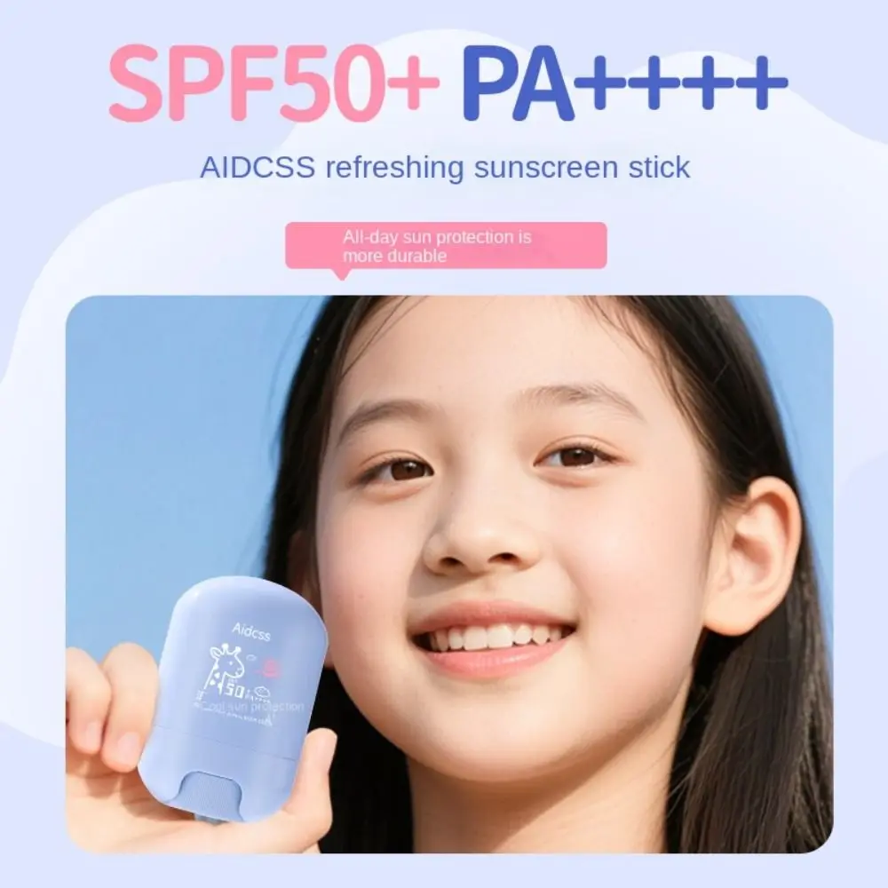 Silky Texture Refreshing Sunscreen Stick Portable Size High Magnification UV Protection Sunscreen UV Protection Compact Design