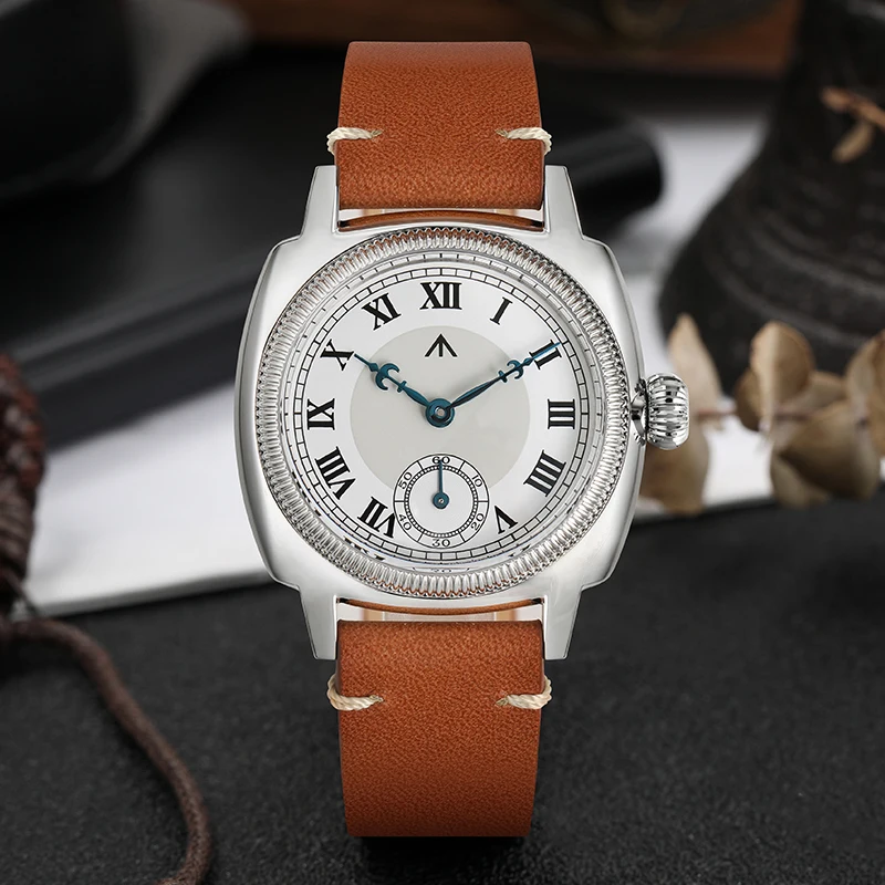 Militado ML03 VD78 Quartz Watch 100M Waterproof Diver Watch Stainless Steel Square Case Domed Sapphire Retro Wristwatch