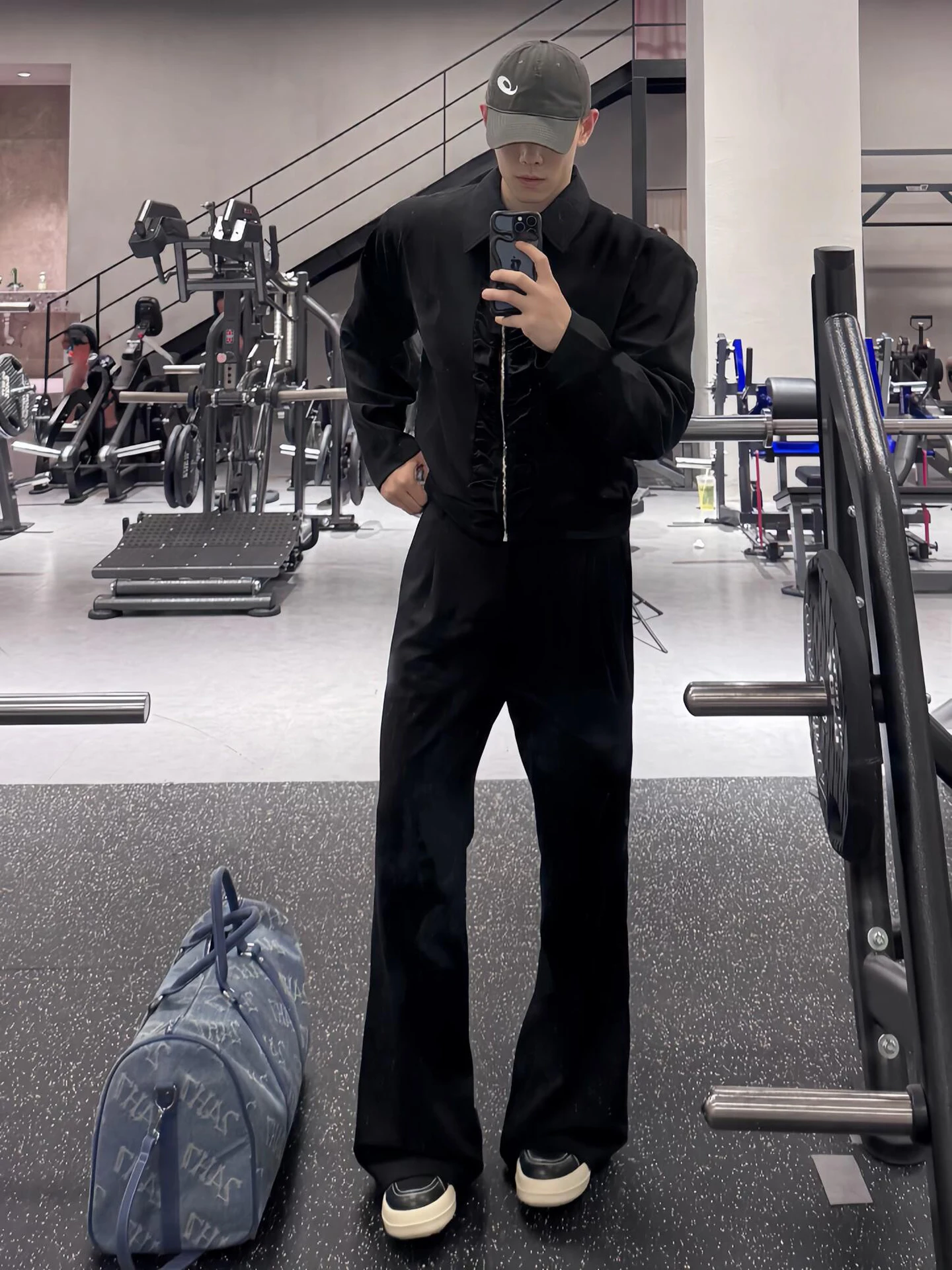 

Мужские брюки Cleanfit Bla Knife: американские, прямые, расклешенные, повседневные, молодежные, модные