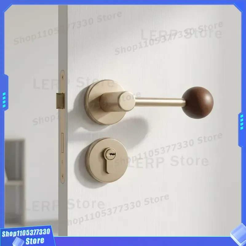 Heavy Duty Anti Theft Door Handle Lock Waterproof With Key Durable Wear Resistant For Office Panel Doors Commercial Spaces