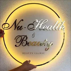 Personal Business Logo Metal Signs Custom 3D Acrylic Sign  Company Name Beauty Salon Nail Hair LED Neon Light Office Decor