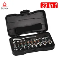 DUKA 33 in 1/24 in 1 Multi-purpose Ratchet Wrench Screwdriver S2 Magnetic Bits Tools Set ATuMan RS2 RS1 DIY Household Tool Parts