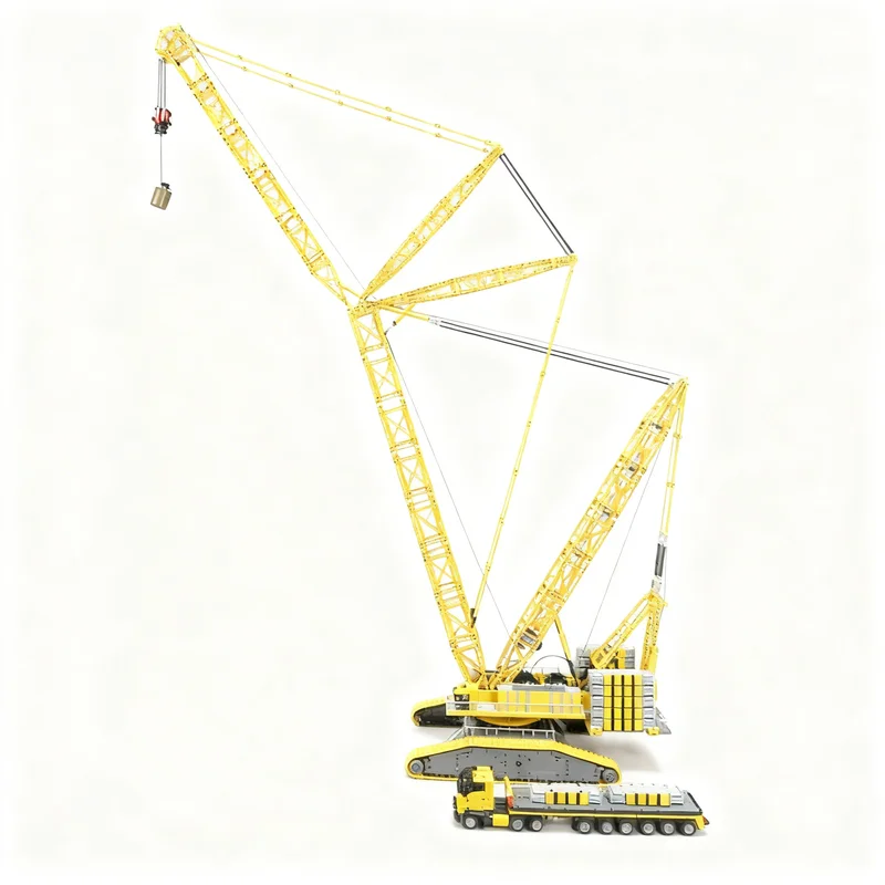8562pcs MOC Technical Liebherr LR 13000 Crawler Crane Model Christmas Gift Shelf Accent And Creative Home Decor