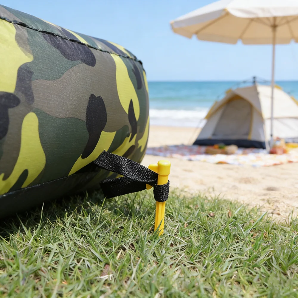 20pcs L-shaped Tent Fixing Nail, Portable Tent Accessories, Picnic Mat Fixing Ground Nail Courtyard Outdoor Facility Fixing Nail