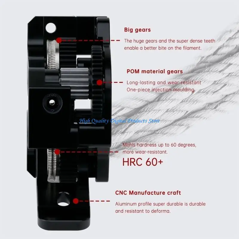 U2JE модернизированный -принтер All Metal Hgx Lite Extruder с набором Hightemperature Motor для Ender3 Ender3v2 CR10S CR10S