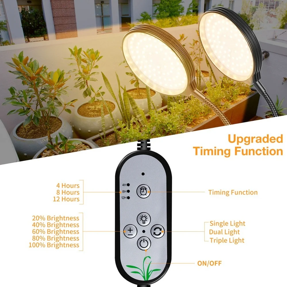 5LED V LED Grow Light USB Phyto Lamp Sunlike Full Spectrum Grow Tent Phytolamp Hydroponics Plant Seedlings Indoor Grow Tent Box