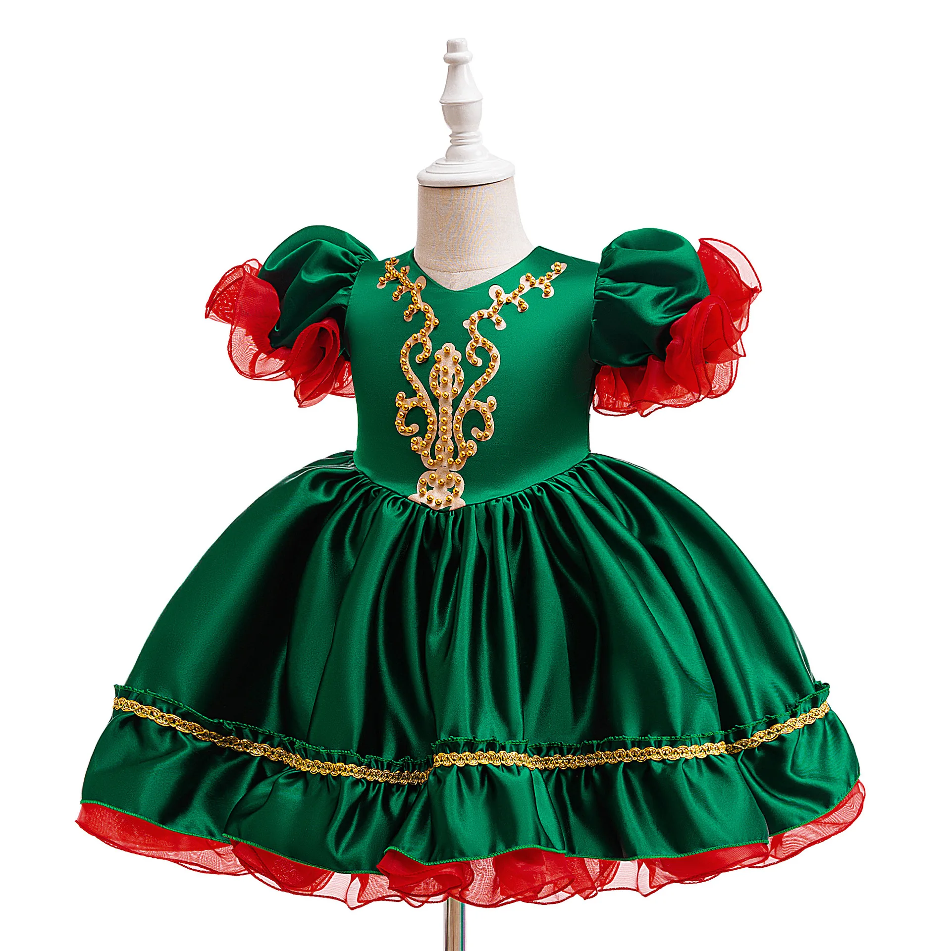 Christmas Princess Dress for G - огляд і ціна Embroidery Xmas