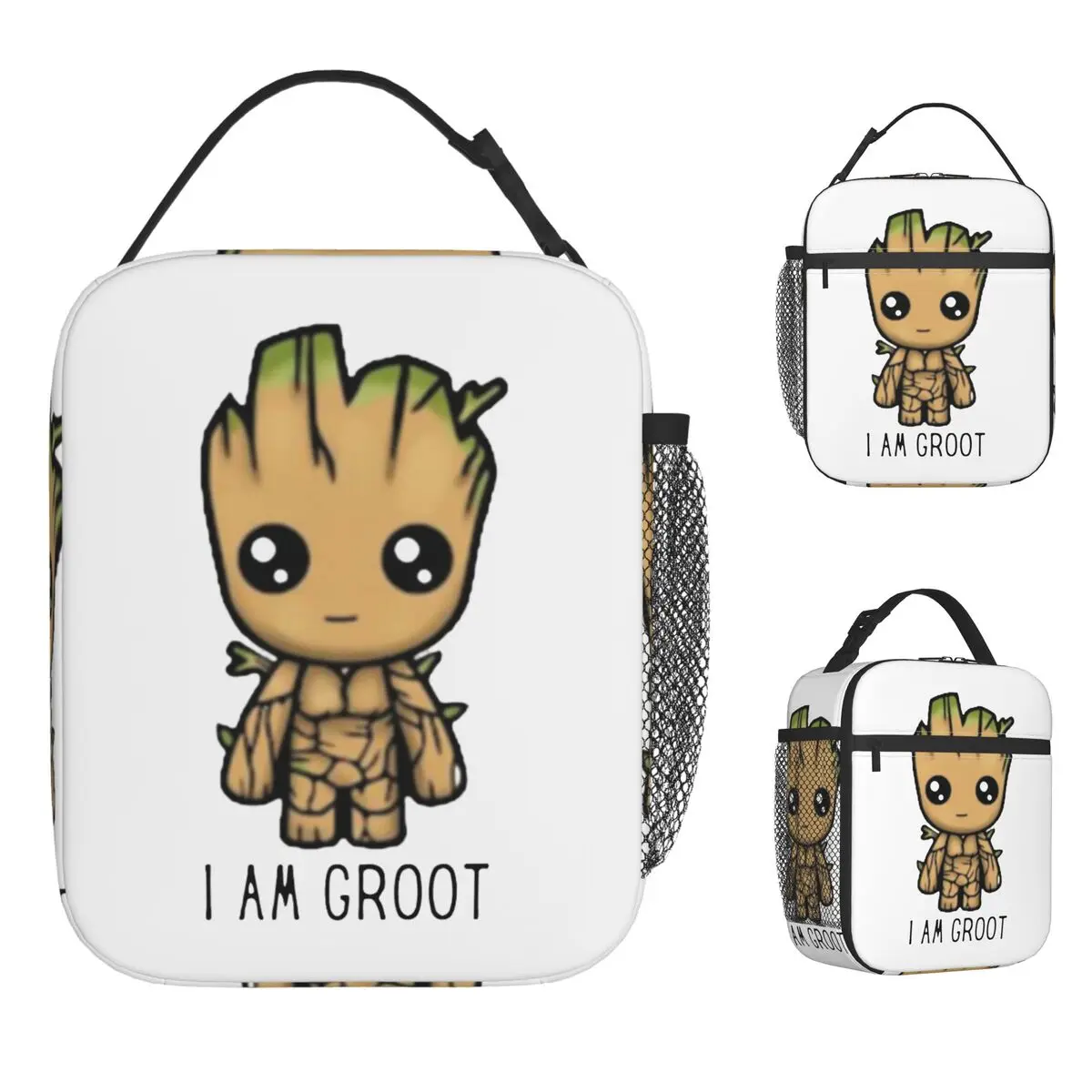 

Симпатичная термосумка для обеда Groot Guardians Of The Galaxy Контейнер для обеда Disney Герметичная сумка для обеда Сумка для еды