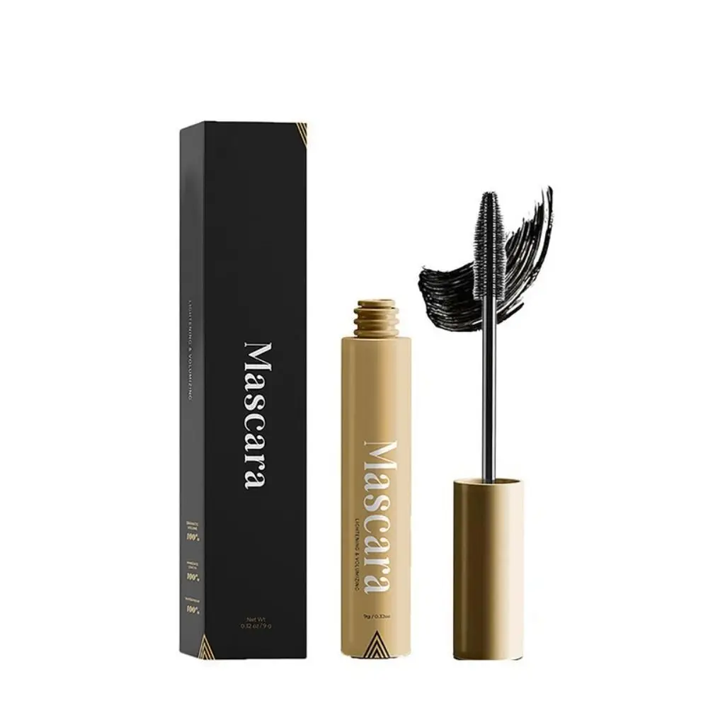 Mascara marrone allungante Mascara volumizzante a rimozione facile Mascara istantaneo impermeabile e resistente al sudore a lunga durata per donne anziane