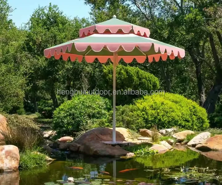 

Уличные зонты-ракушки для коммерческого использования: зонты для отелей, ресторанов, патио, кафе, с центральной стойкой, уличные пляжные зонты в полоску