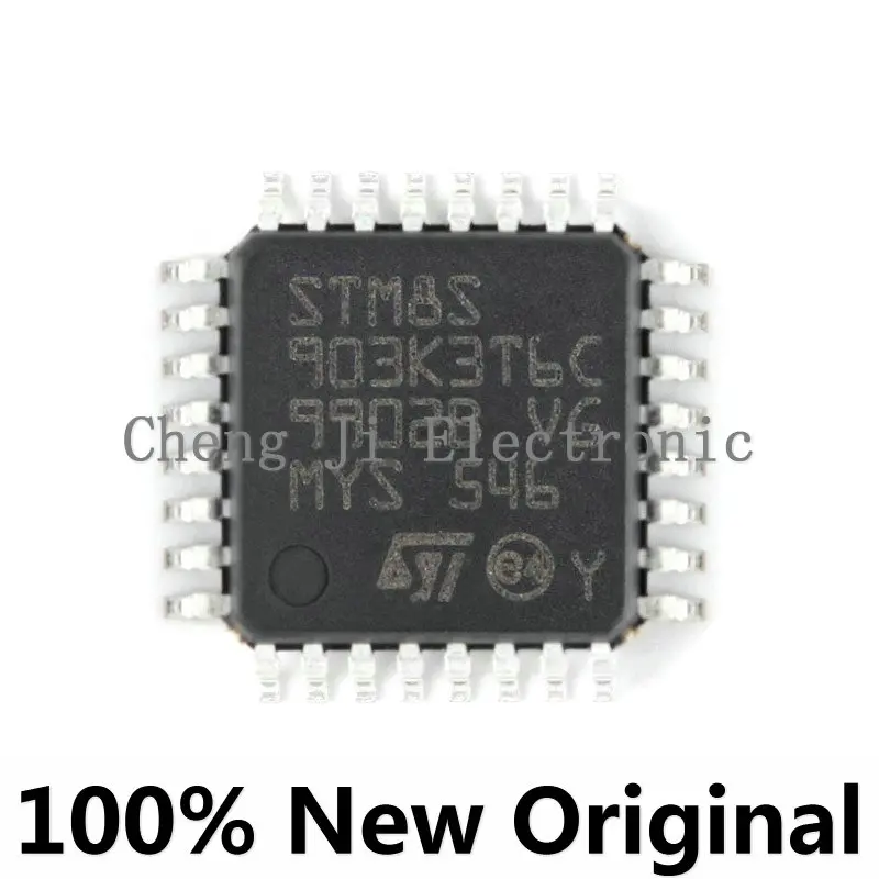 

10PCS/LOT STM8S903K3T6C、STM8S103K3T6C、STM8S003K3T6C、LQFP32 Brand New Original 8-bit microcontroller