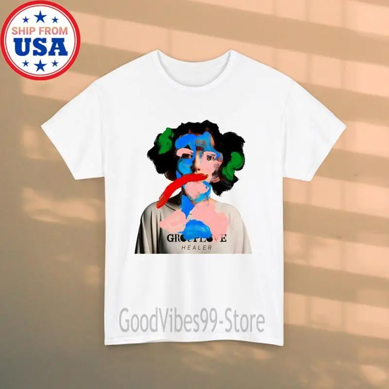 Grouplove Healer Men's White T-shirt Size S-5XL