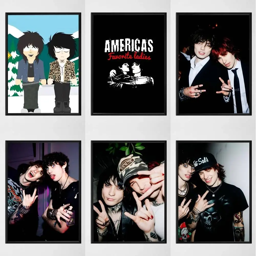 Pósteres geniales de H-Jake Webber Johnnie G-Guilbert, impresión en papel autoadhesivo, arte para el hogar, sala de estar, dormitorio, entrada, Bar, cafetería