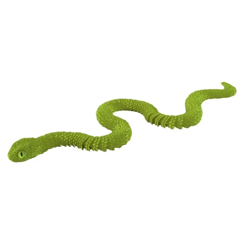 

Animal Model Toys 3D Printed Realistic Snake Toys Multipurpose Animal Fidget Toys Creative Children Toys Funny Animal Toys