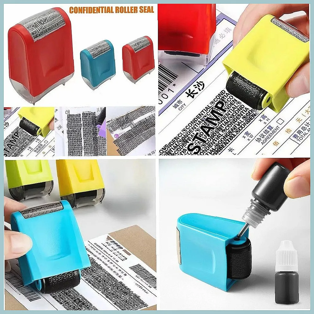 

Ролик для защиты документов, защитная печать от кражи для конфиденциальности и защиты секретной информации