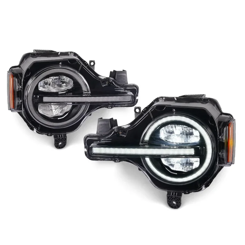

Raptor version modified headlight assembly, suitable for 21-25 BRONCO yellow daytime running