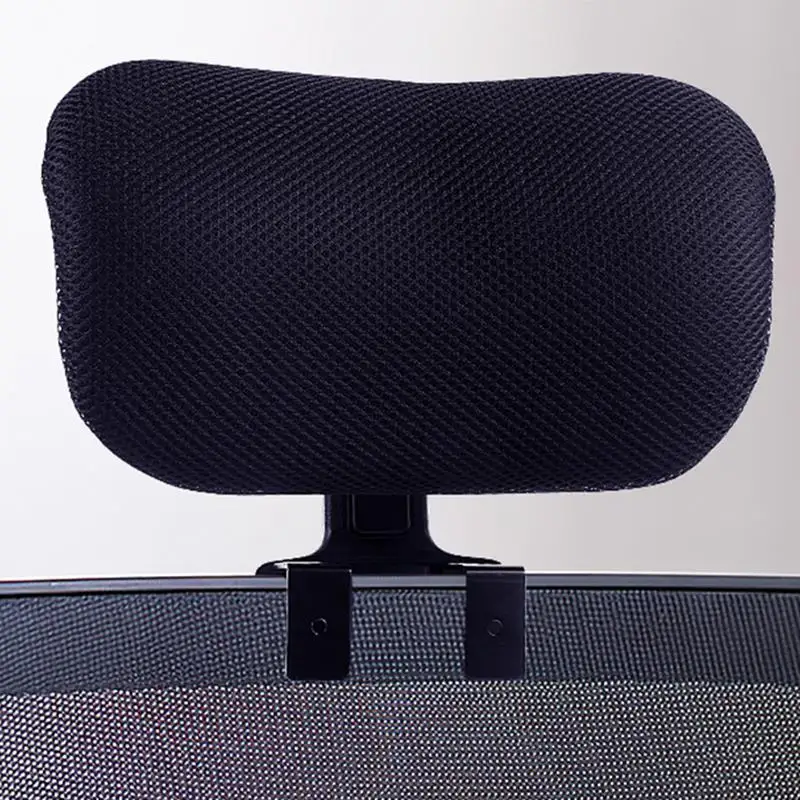 Office Computer Chair Headrest Retrofit Adjustable Computer Chair Head Retrofit Lift Neck Pillow Swivel Mesh Headrest NEW 2024